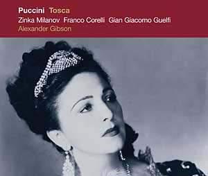 PUCCINI Tosca - Milanov Corelli Guelfi GIBSON 2 cd, Boxset, Verzenden, Opera of Operette, Zo goed als nieuw