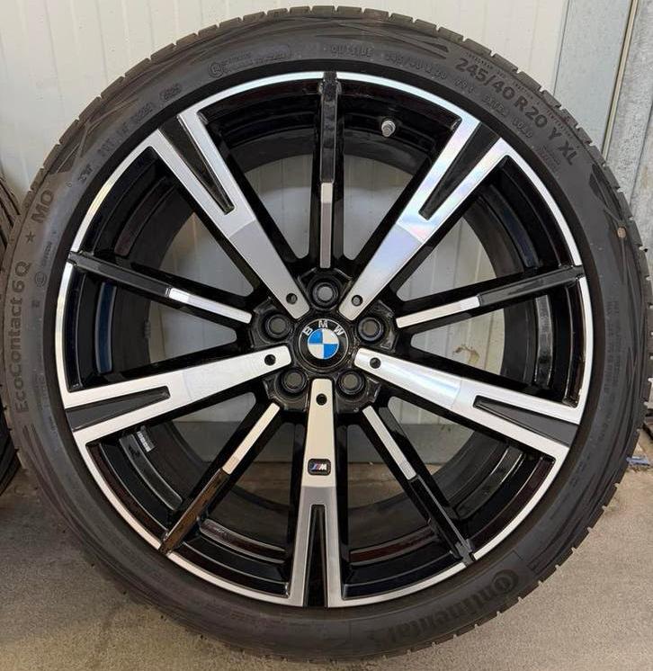 20 inch BMW 5 serie i5 938M velgen zomerbanden G60 G61, Ophalen, 245 mm, Banden en Velgen, Winterbanden
