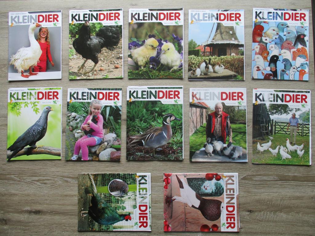 Kleindier magazine complete jaargang 2015, Ophalen of Verzenden, Gelezen