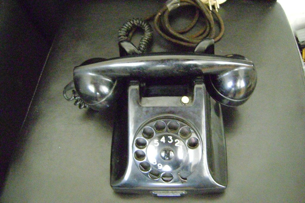 bakelieten telefoon ptt, Telecommunicatie, Ophalen of Verzenden, Gebruikt, Bakeliet