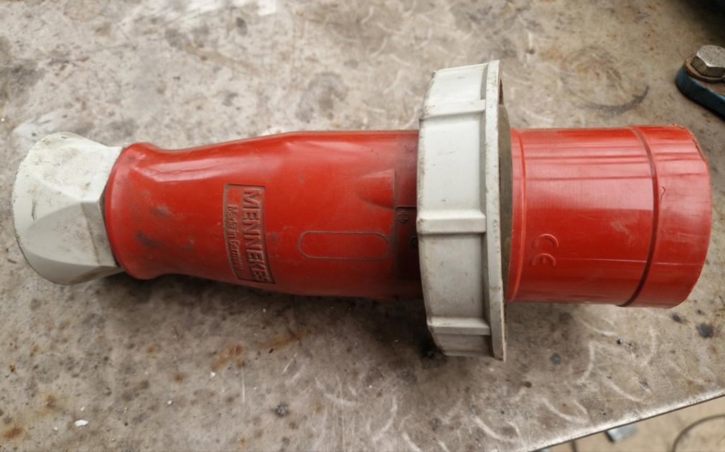 Mennekes CEE stekker 63A 5 polig ip 67, Ophalen of Verzenden, Gebruikt