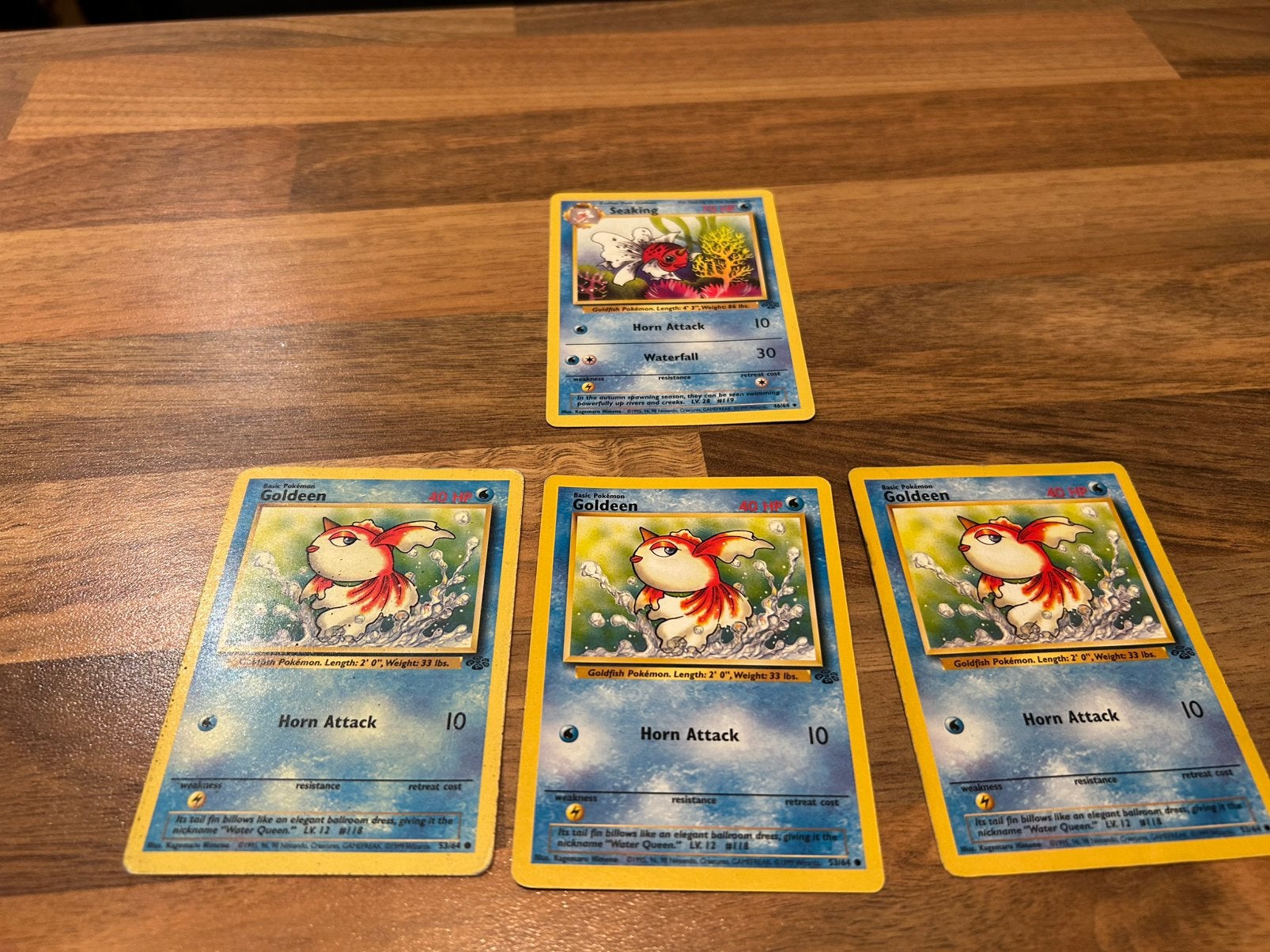 Goldeen en Seaking, Ophalen, Zo goed als nieuw, Meerdere kaarten