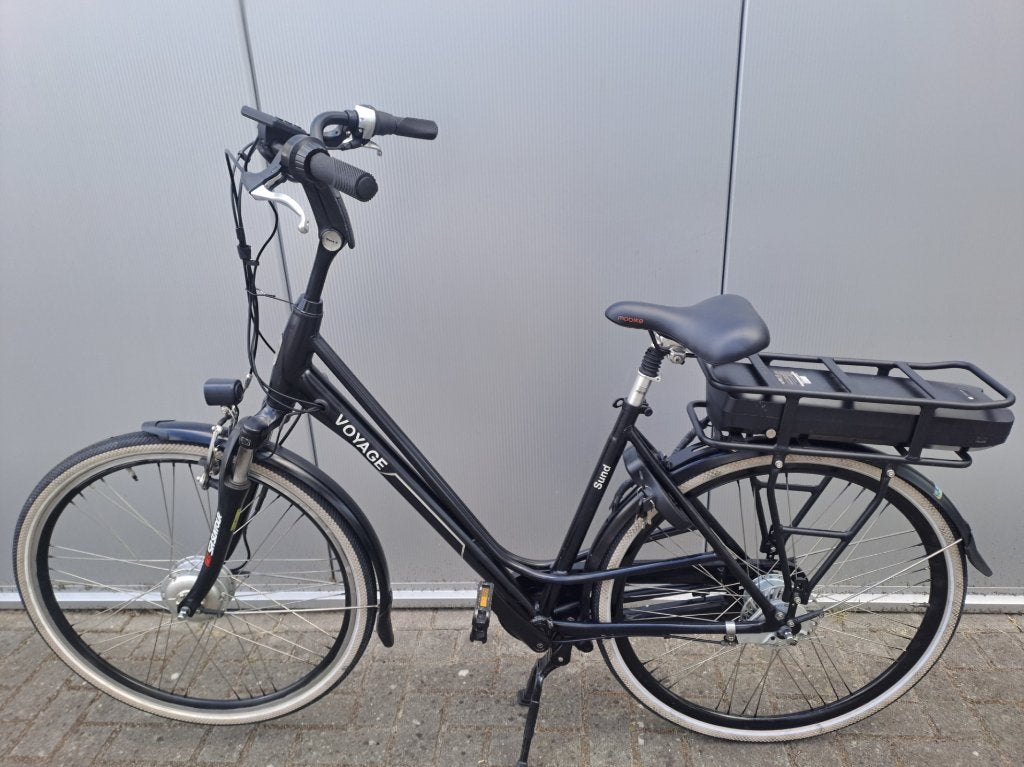 Voyage elektrische  fiets / Nieuwe accu 750wh, Ophalen, Zo goed als nieuw, Brinckers, 50 km per accu of meer