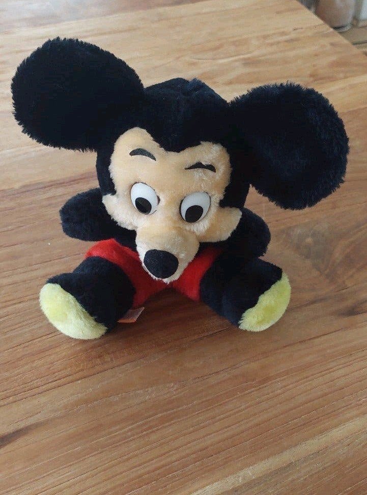 Vintage Mickey Mouse knuffel - Disney, Ophalen of Verzenden, Zo goed als nieuw