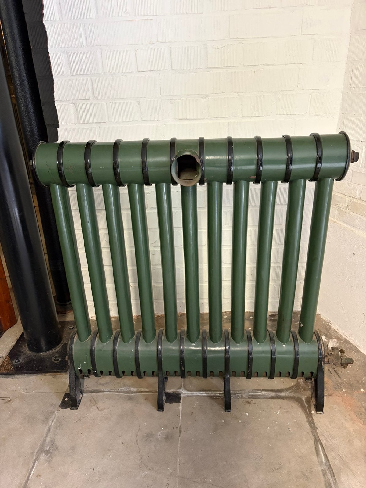 Antieke spijlradiator, Ophalen