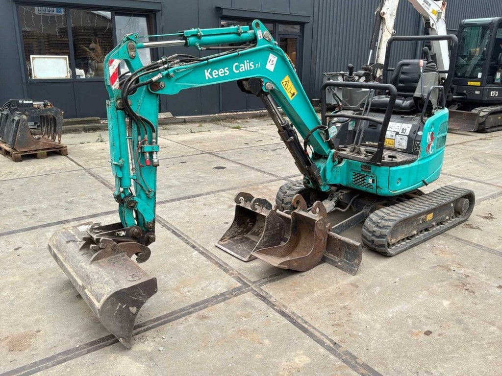 2017 Kobelco SK17SR-5 Minirupsgraafmachine, Zakelijke goederen, Machines en Bouw | Kranen en Graafmachines, Graafmachine