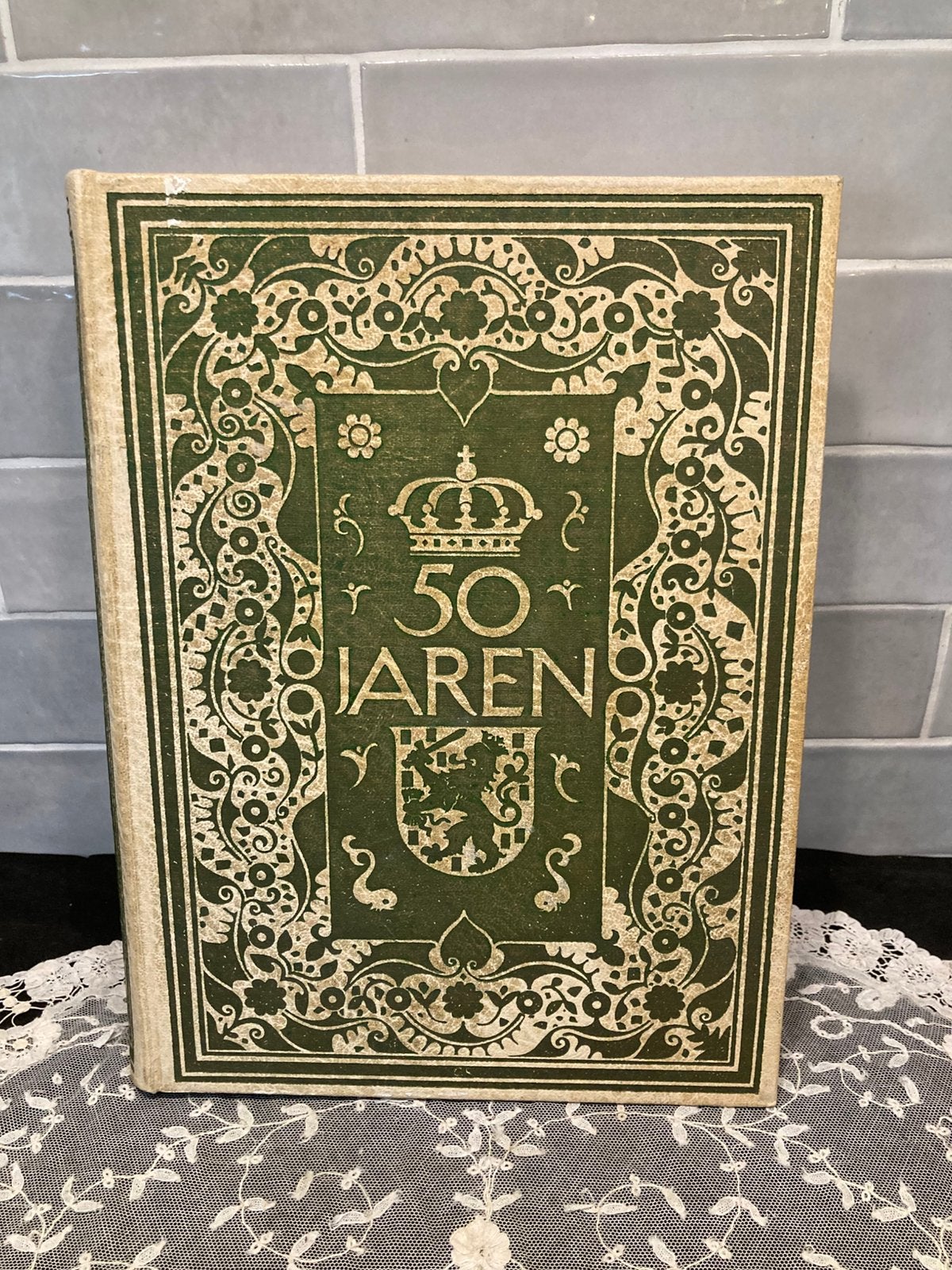 Boek: vijftig jaren Wilhelmina (100626), Verzamelen, Ophalen of Verzenden, Gebruikt, Nederland, Tijdschrift of Boek
