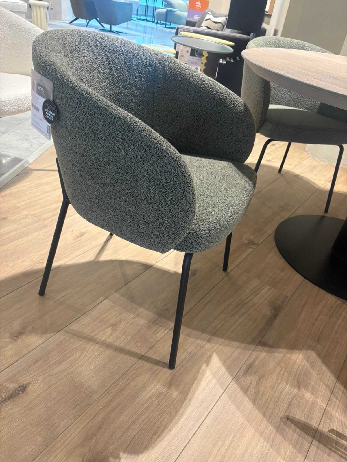Montel tune eetkamerstoelen set, Ophalen, Zo goed als nieuw, Overige kleuren, Vier