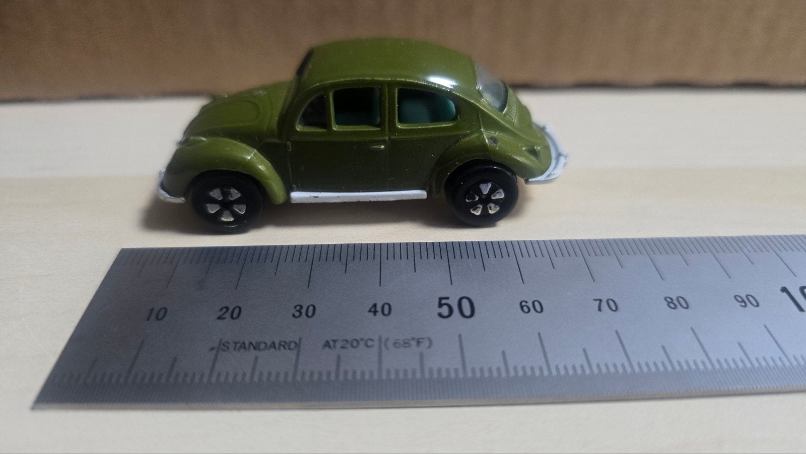 Playart Volkswagen Kever Speelgoedauto - Groen, Hobby en Vrije tijd, Modelauto's | Overige schalen, Ophalen of Verzenden
