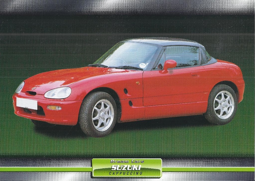 Ma410 foto suzuki cappuccino -, Ophalen of Verzenden, Voor 1940, Zo goed als nieuw, Overige onderwerpen