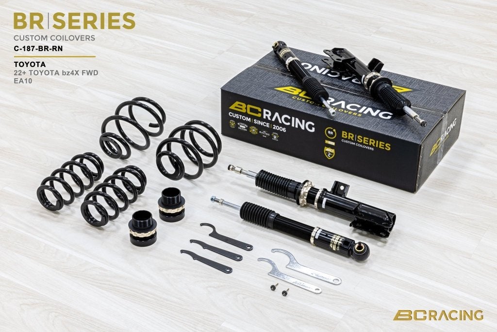 BC Racing BR-RN serie schroefset - Toyota BZ4X FWD 22+, Ophalen of Verzenden