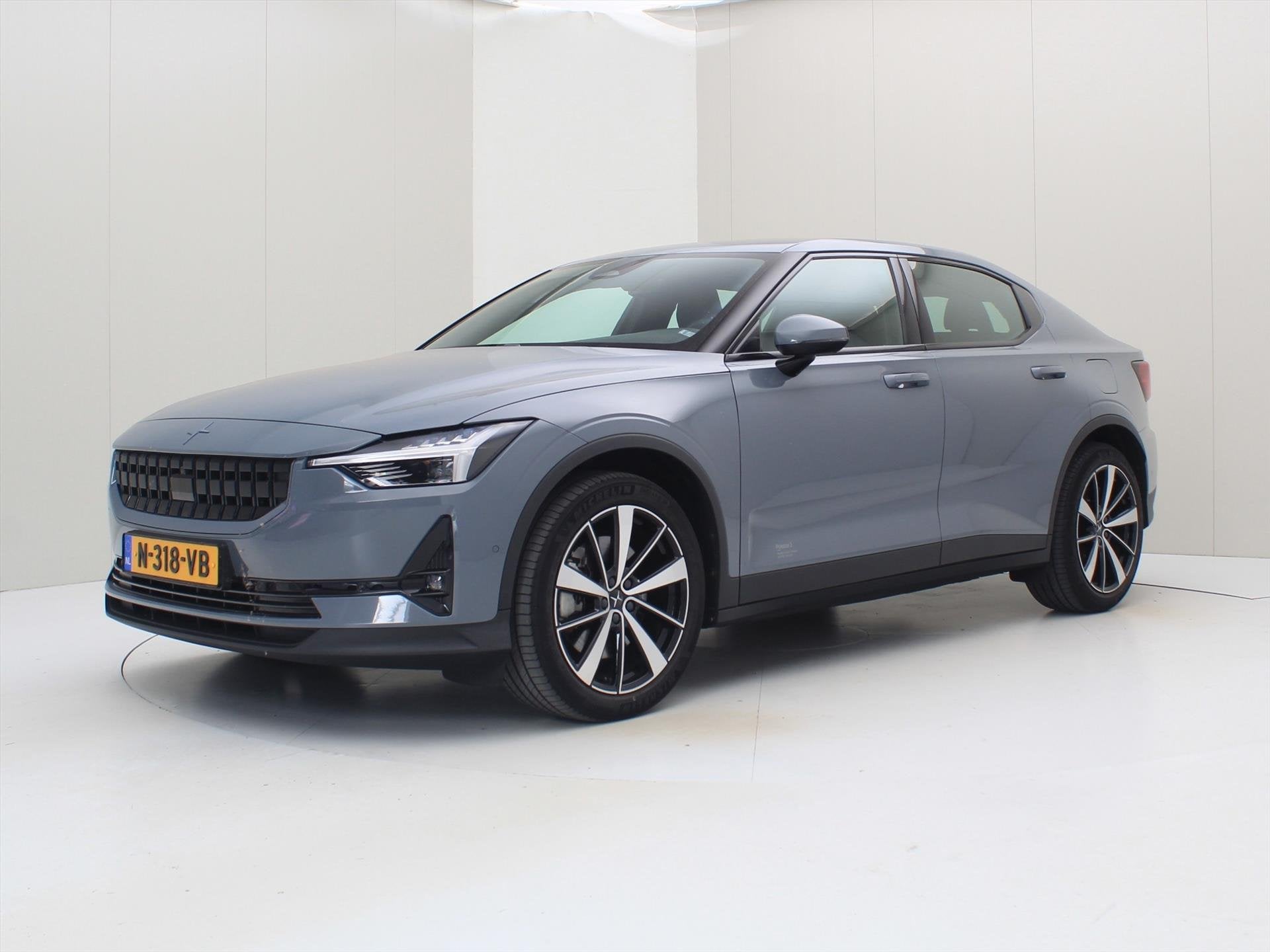 Polestar 2 Standard Range Single Motor 224PK 94.1% SoH [ TRE, Auto's, Polestar 2, Stof, Gebruikt, Zwart