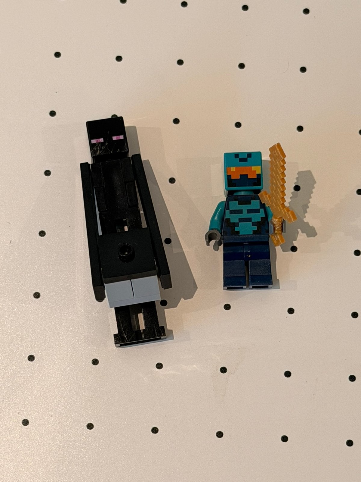 LEGO Minecraft Enderman & Agent Minifiguren, Inclusief minifiguren, Gebruikt, Minecraft, Lego