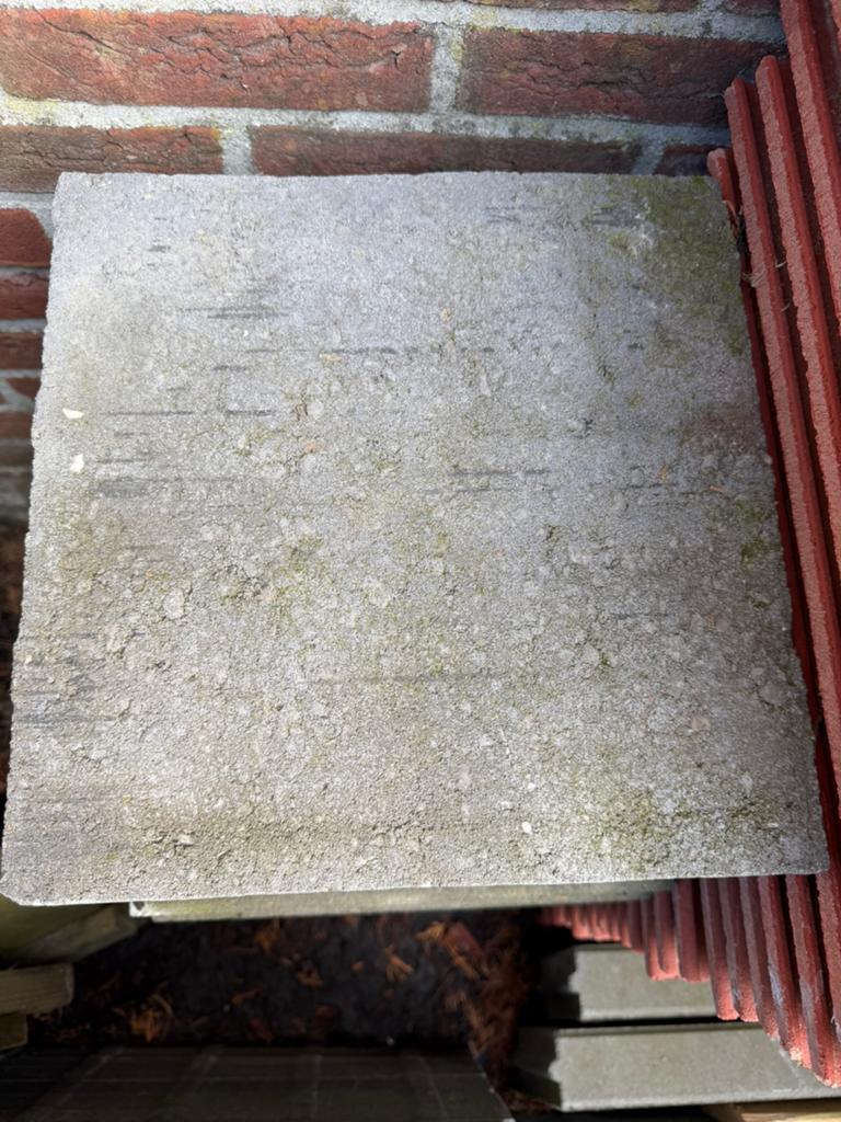 Gratis 15 stuks tegels 30 x30 cm, Tuin en Terras, Ophalen, Beton, Terrastegels