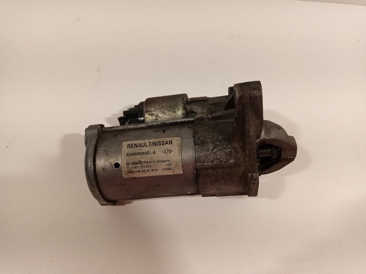 Startmotor Renault Scénic, Onderdelen@venauto.nl, Van der Ven Autorecycling B.V., Gebruikt, Ettenseweg 76, 4706 PB Roosendaal, The Netherlands