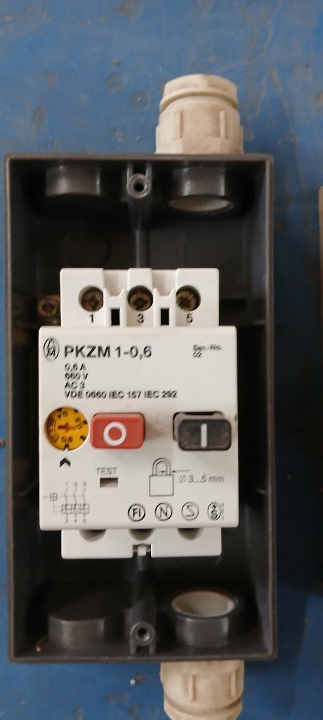 Motorbeveiliging PKZM1 - 0,6, Ophalen of Verzenden, Gebruikt