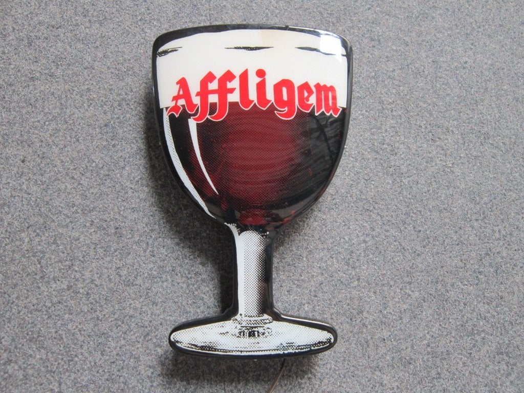 AFFLIGEM BIER LICHTRECLAME, Ophalen, Zo goed als nieuw, Overige typen, Overige merken