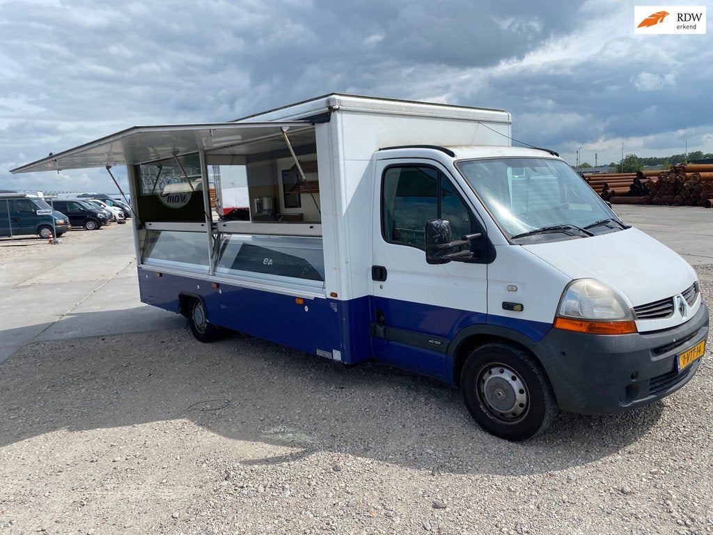 Renault MASTER 2008 * 2.5DCI * MARKTKRAAM WAGEN * KOELING *, Zakelijke goederen, Partijgoederen en Retail | Verkoopwagens
