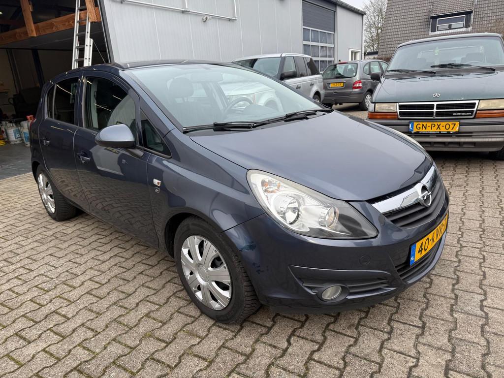 Opel Corsa 1.4-16V '111' Edition 2010 5-Deurs Airco, Auto's, Voorwielaandrijving, Gebruikt, 1398 cc, 4 cilinders