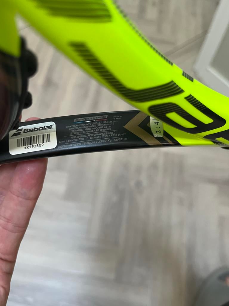 Babolat Pure Aero Tennissrackets (2 stuks), Sport en Fitness, Tennis, Gebruikt, Racket, Babolat, Ophalen