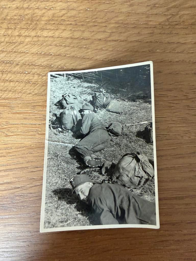 Wo2 Duitse foto Nederland Dordrecht, Verzamelen, Militaria | Tweede Wereldoorlog, Ophalen of Verzenden, Duitsland, Foto of Poster