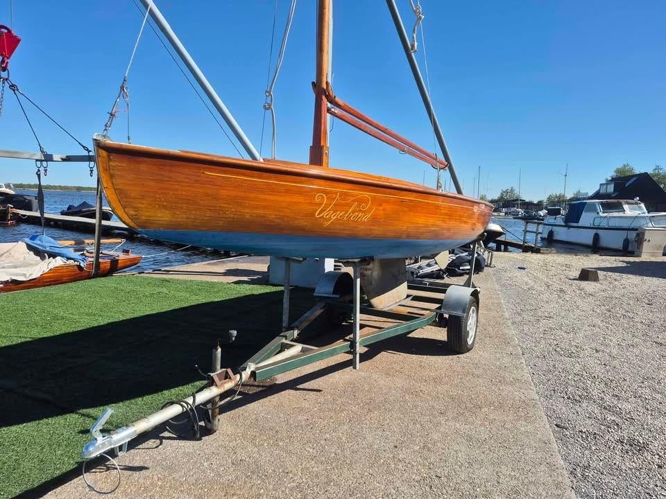 Prachtige teakhouten zeilboot te koop – vaarklaar, Watersport en Boten, Open zeilboten, Gebruikt, Overige brandstoffen, Ophalen