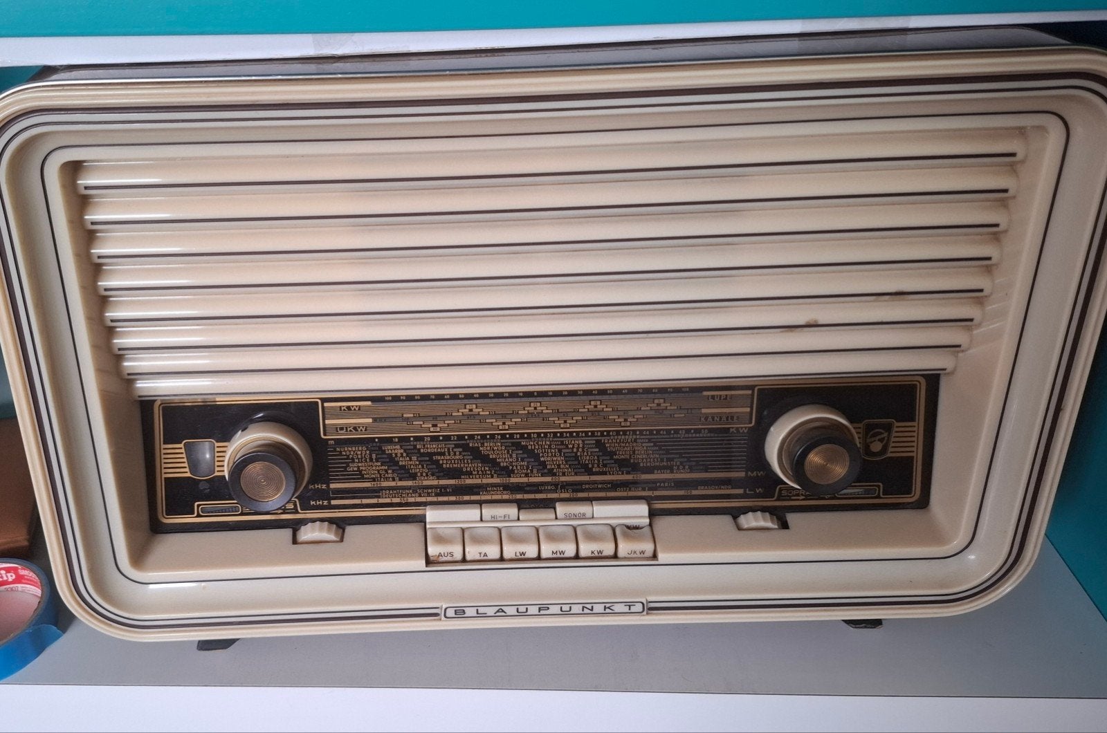 Vintage Blaupunkt Radio - Klassieke Buizenradio, Ophalen, Gebruikt, Radio
