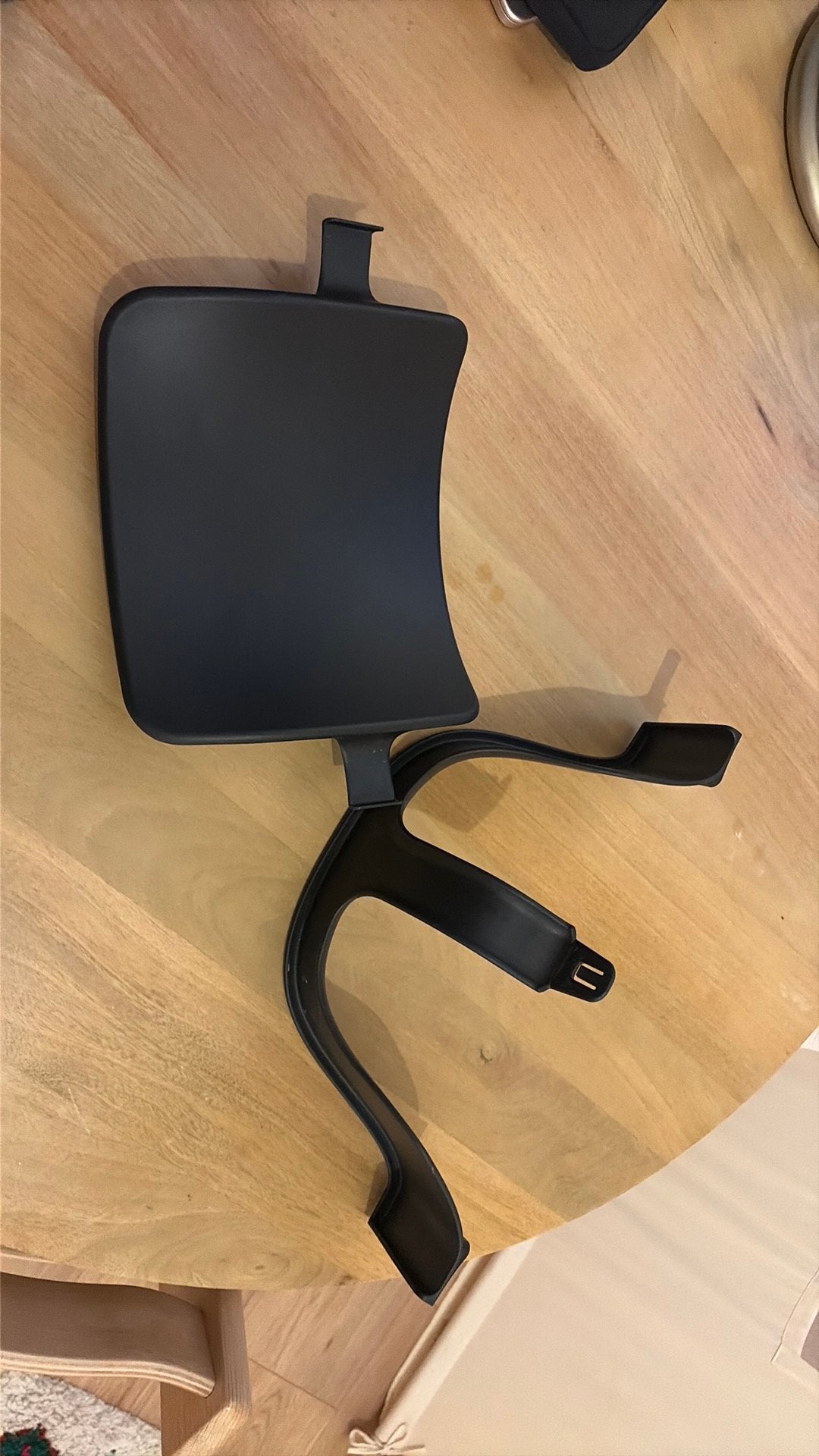 Stokke Tripp Trapp babyset zwart, Ophalen of Verzenden, Zo goed als nieuw, Meegroeistoel