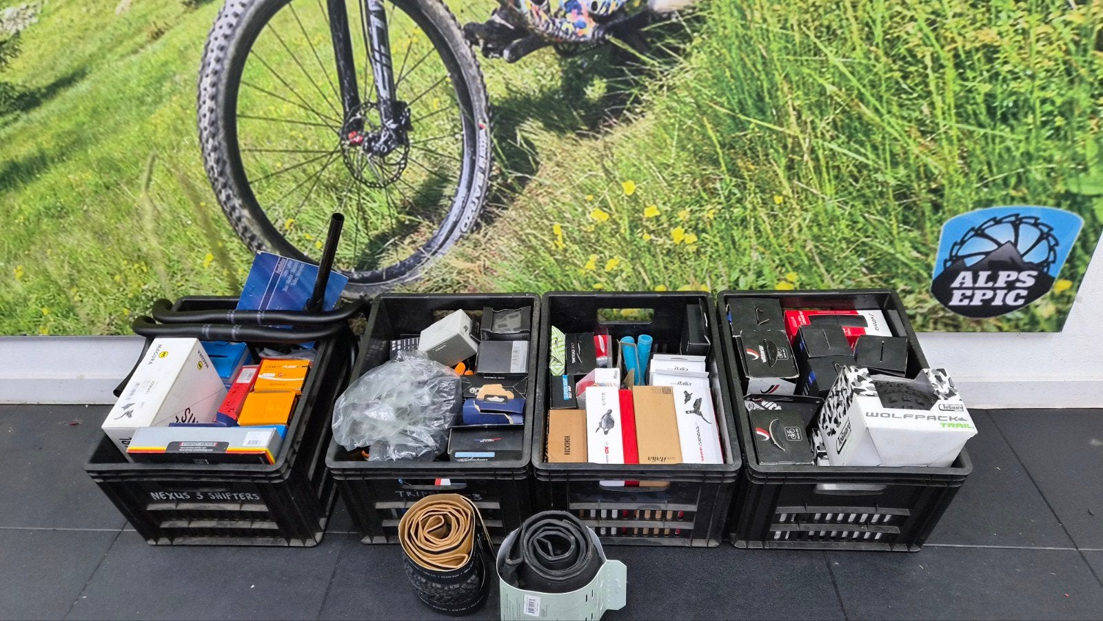 Racefiets en mountainbike onderdelen, Ophalen, Racefiets