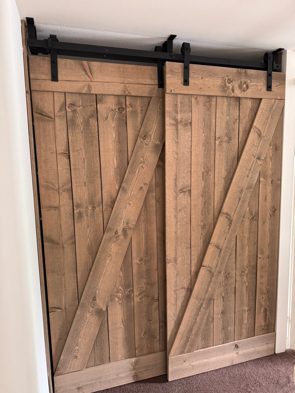 Barnwood Schuifdeuren - Rustieke Houten Deuren, 100 tot 120 cm, Gebruikt, 215 cm of meer, Binnendeur