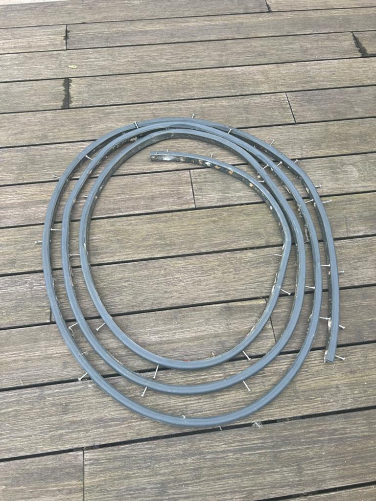 Stootrand voor boot, Ophalen, Gebruikt, Tuinslang