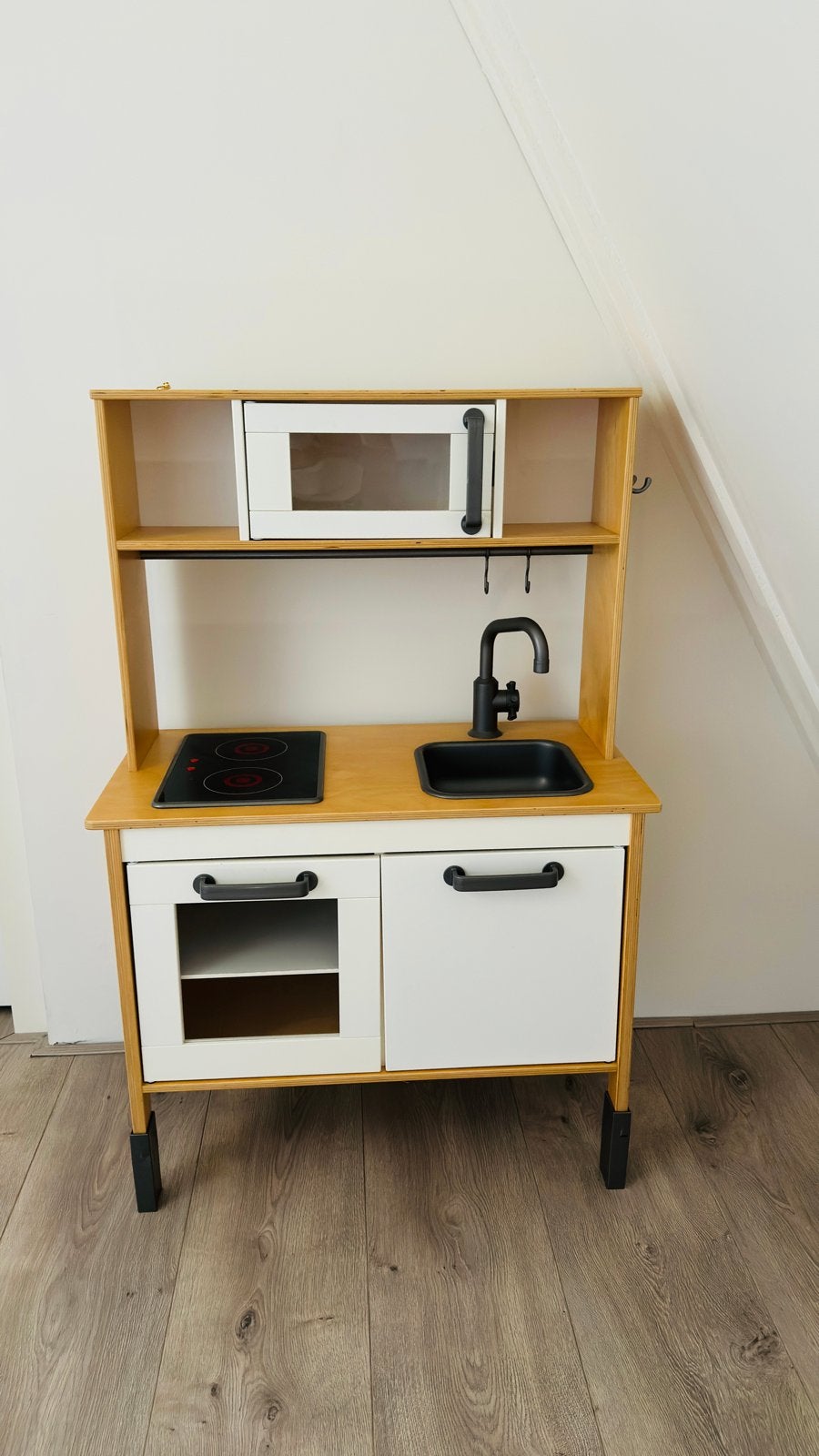 IKEA Duktig Speelkeuken met magnetron en kraan, Ophalen, Gebruikt, Hout, Speelkeuken