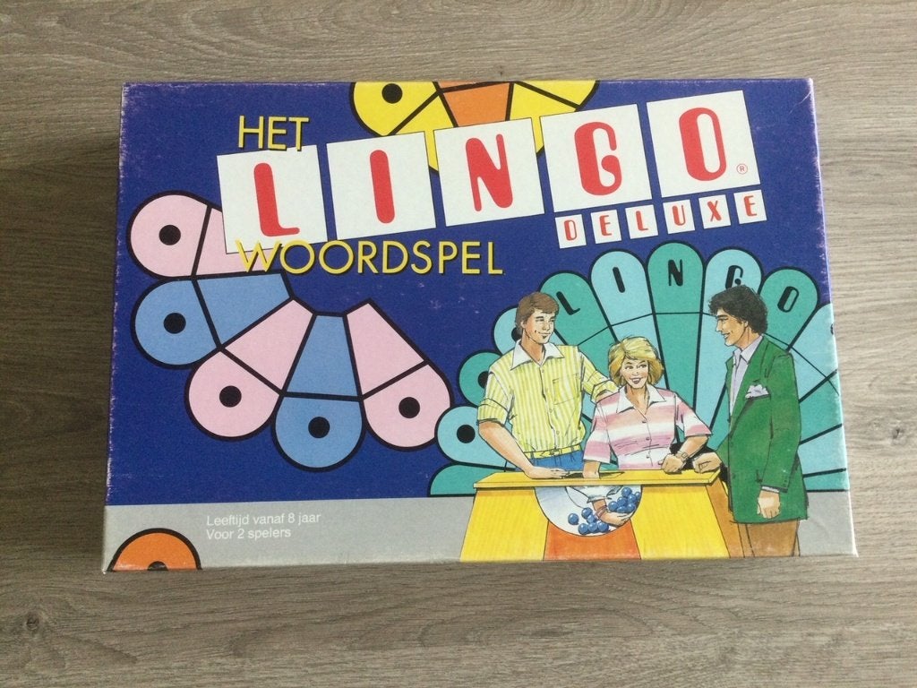 Lingo Deluxe Woordspel - Het klassieke spel, Hobby en Vrije tijd, Een of twee spelers, Ophalen of Verzenden, Gebruikt, Otto Simon