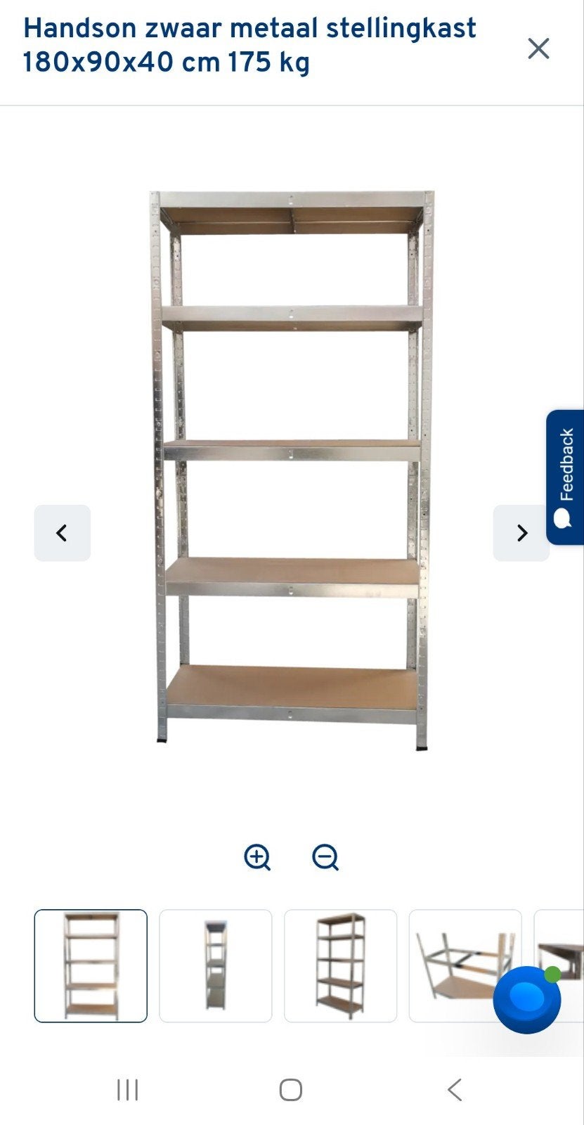 opberg rekken, Ophalen, Gebruikt
