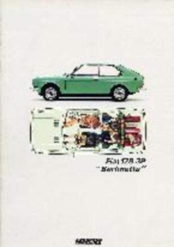 Fiat 128 of Special originele brochure/auto folder '76 '78, Ophalen of Verzenden, Overige merken