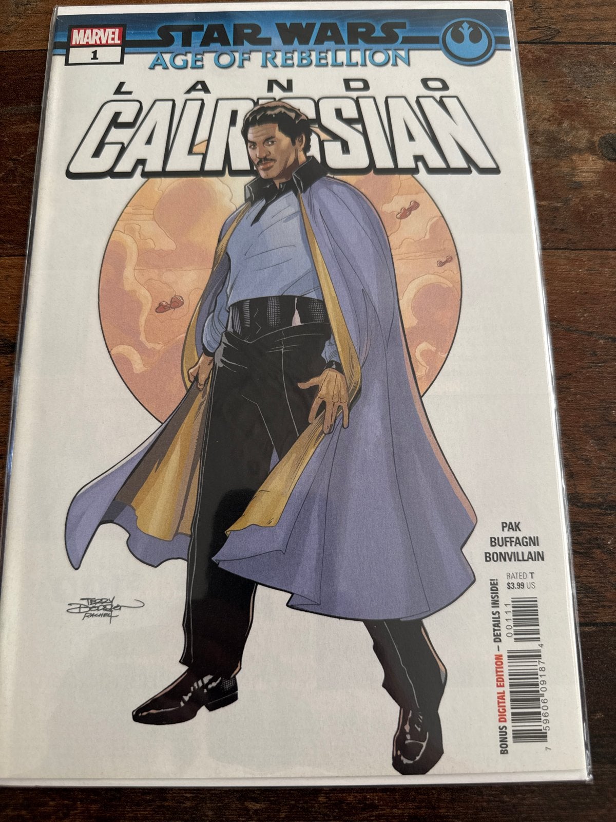 Star Wars Age of Rebellion: Lando Calrissian #1 Comic, Boeken, Strips | Comics, Eén comic, Ophalen of Verzenden, Nieuw, Amerika