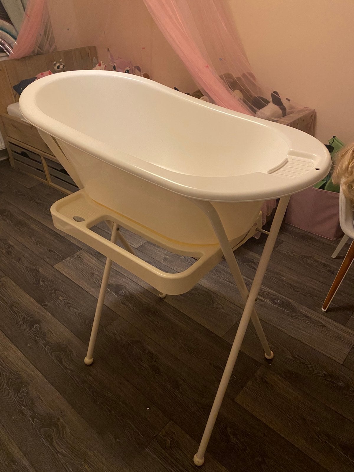 Baby badje + tummytub & standaard, Kinderen en Baby's, Badjes en Verzorging, Ophalen, Zo goed als nieuw, Badje, Standaard