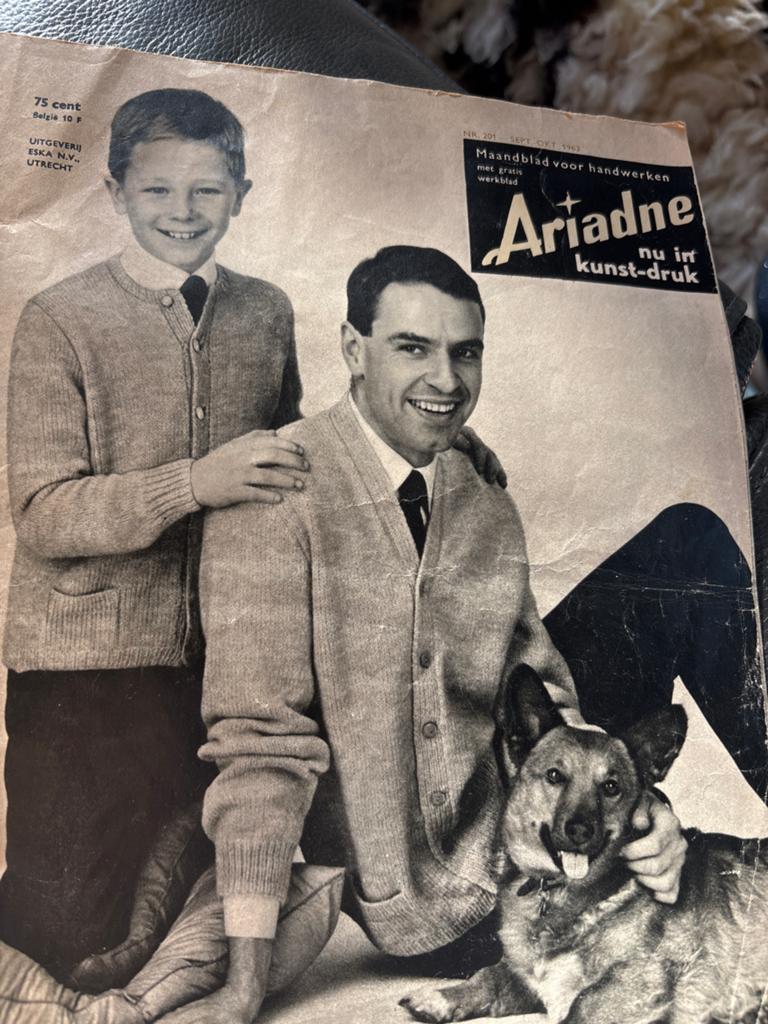 Ariadne Maandblad voor handwerken - Sept/Okt 1963, Ophalen of Verzenden, Zo goed als nieuw