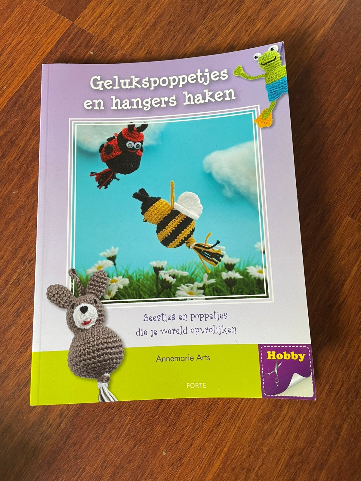Gelukspoppetjes en hangers haken, Ophalen, Nieuw, Haken, Patroon of Boek