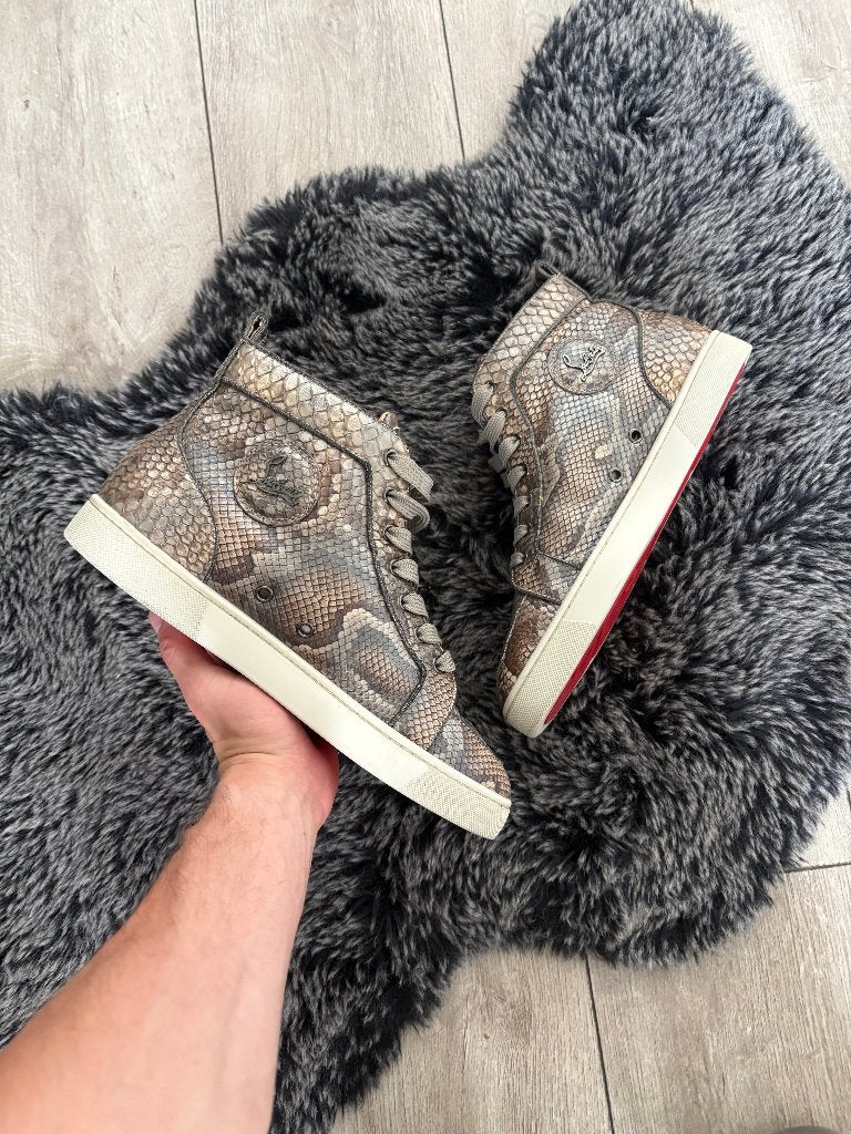 Christian Louboutin Louis Orlato Python Size 42, Kleding | Heren, Schoenen, Christian Louboutin, -, Zwart, -