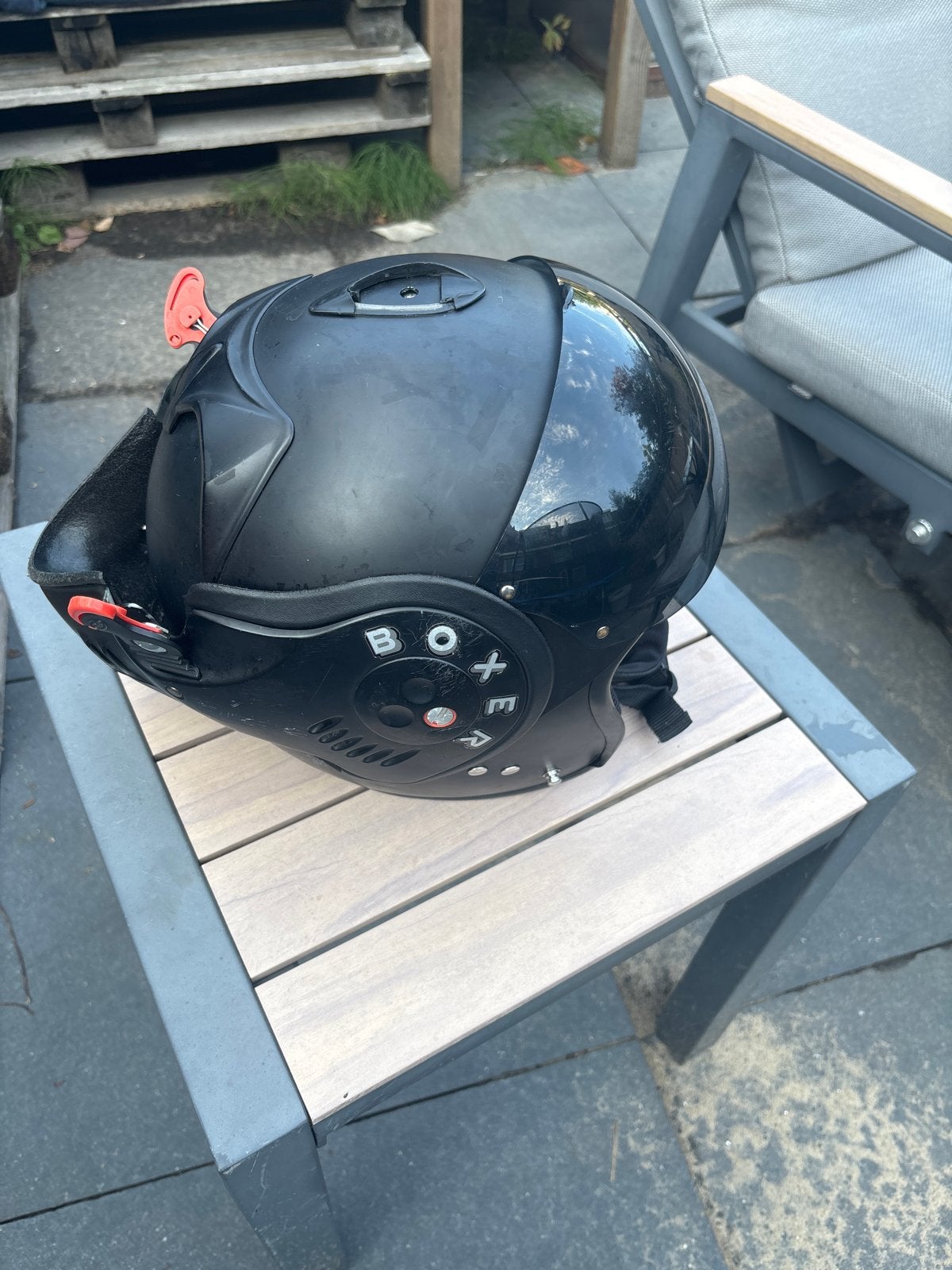 Roof Boxer V8 Helm Maat L, Systeemhelm, L, Tweedehands, Ophalen