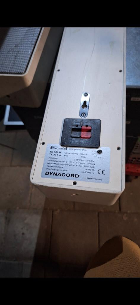 Toa en Dynacord 100 volt zuilen, Audio, Tv en Foto, Gebruikt, 120 watt of meer, Front, Rear of Stereo speakers, Ophalen