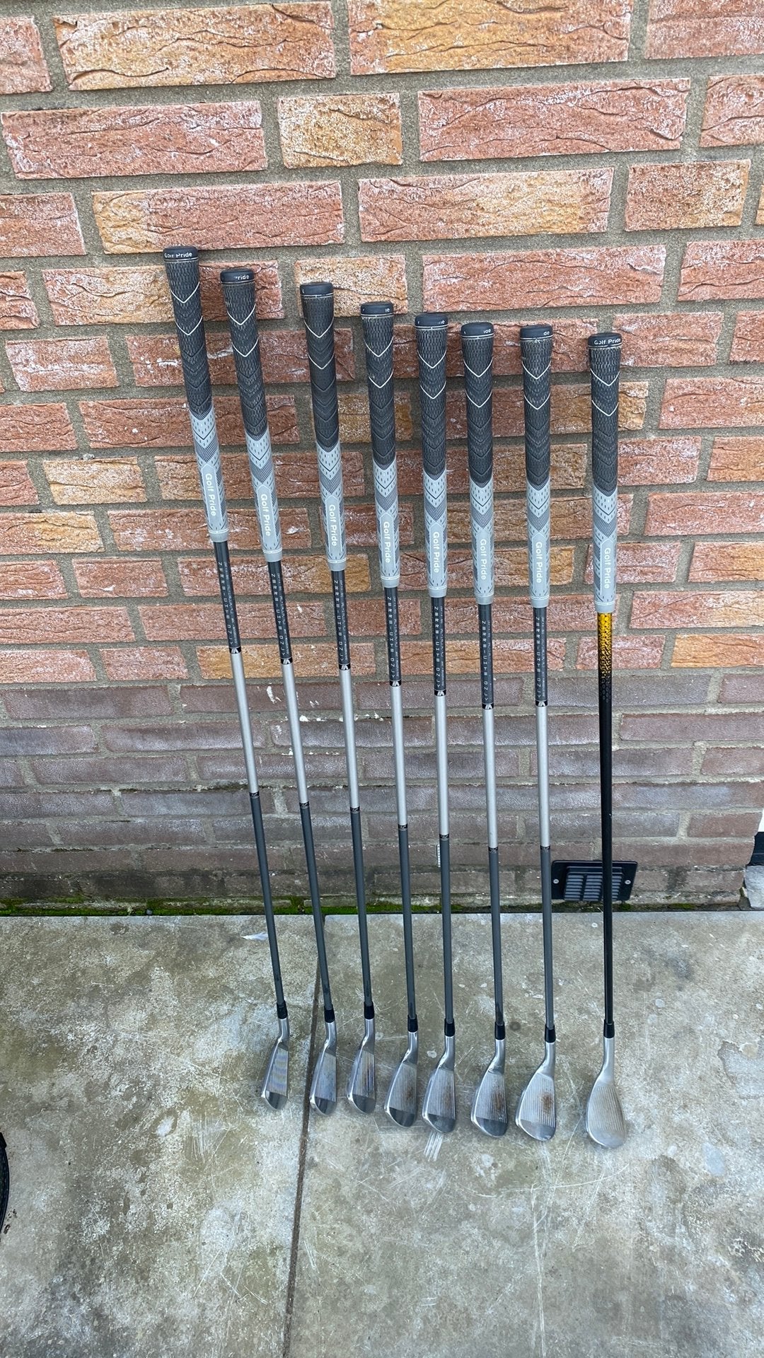 Cobra king forged tec ijzers, Ophalen of Verzenden, Gebruikt, Set