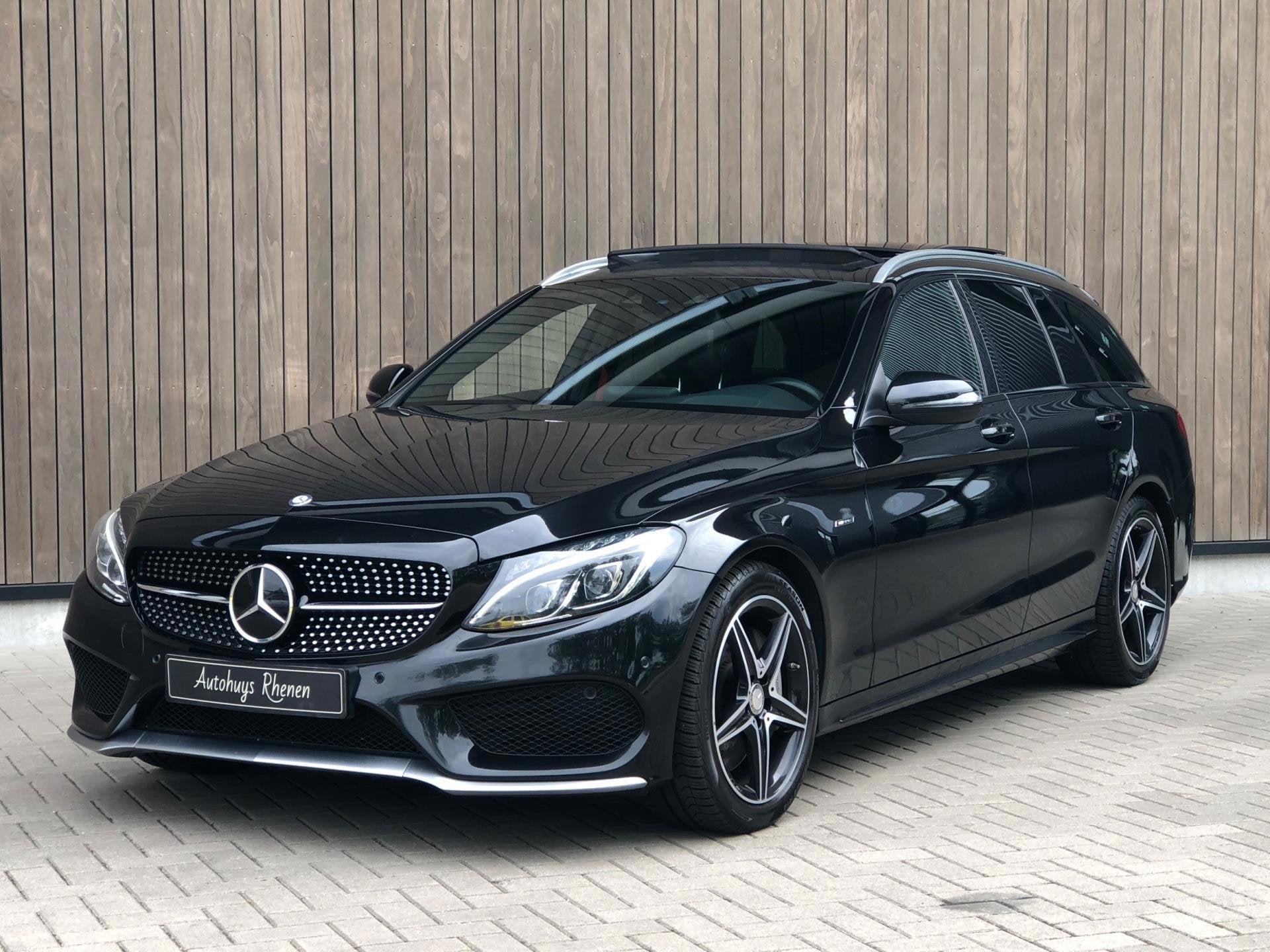 Mercedes-Benz C-klasse Estate C43 AMG 4MATIC *367 PK*, Auto's, Zwart, Automatische klimaatregeling, 367 pk, Vierwielaandrijving