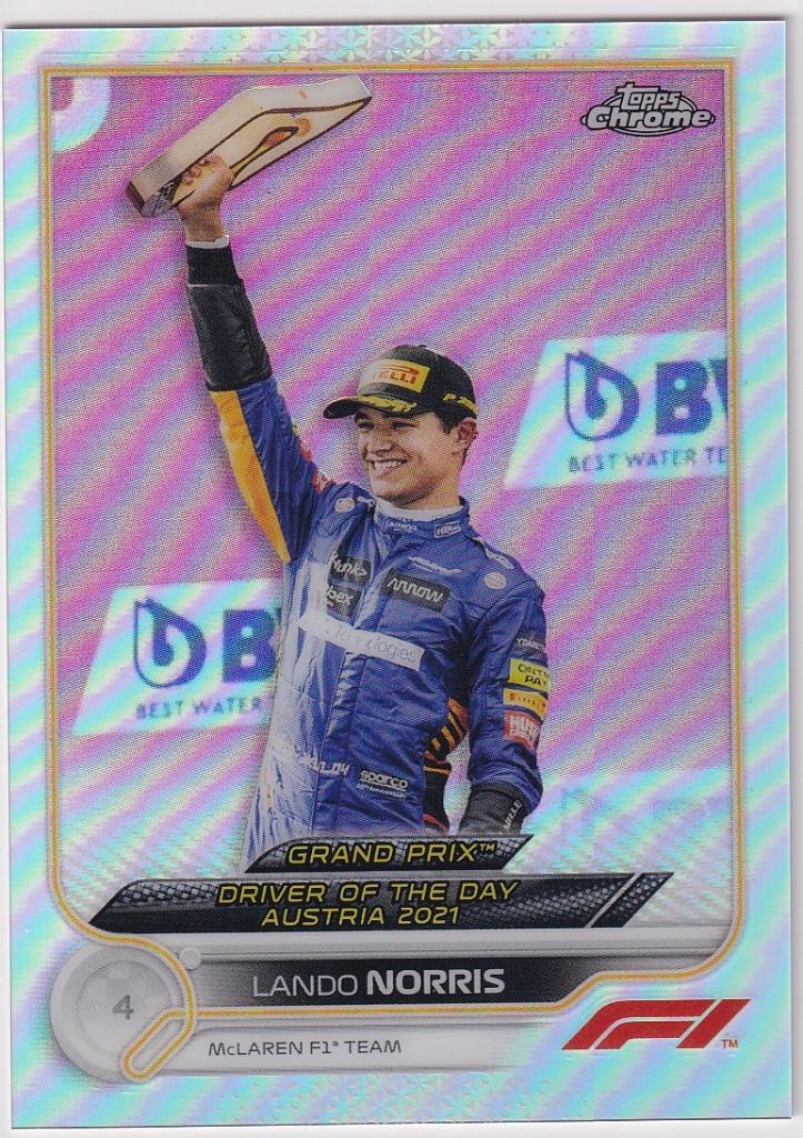 Lando Norris Refractor #181, Verzenden, Nieuw, Formule 1
