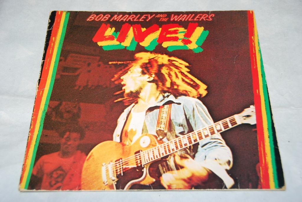 Bob Marley and The Wailers – Live LP Vinyl, Gebruikt, 1970 - 1979, 12 inch, Fotohoes