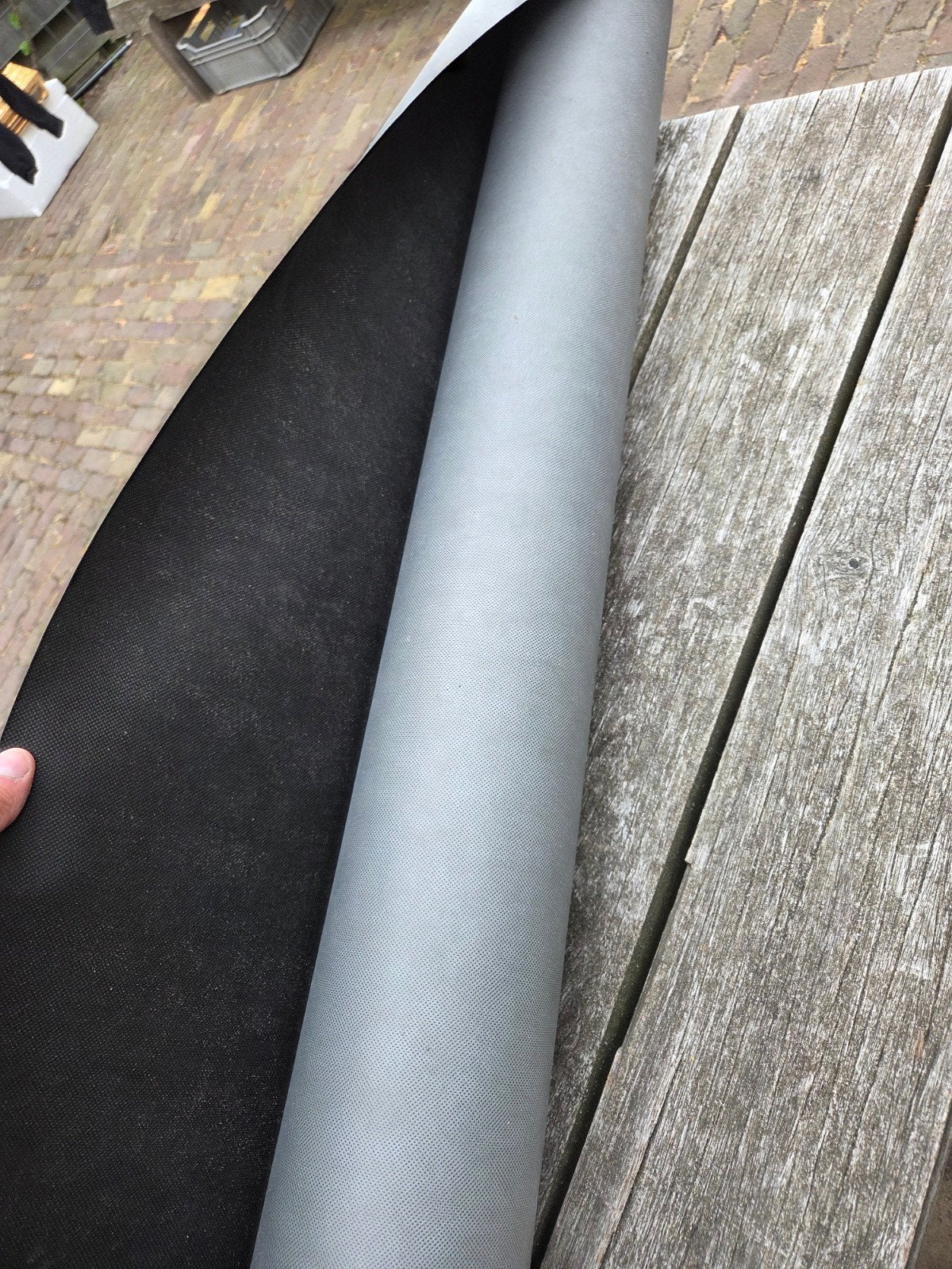 Dampopen Spinvlies Folie 1.5m breed, 25-30m op rol, Doe-het-zelf en Verbouw, Isolatie en Afdichting, Minder dan 4 cm, Overige materialen