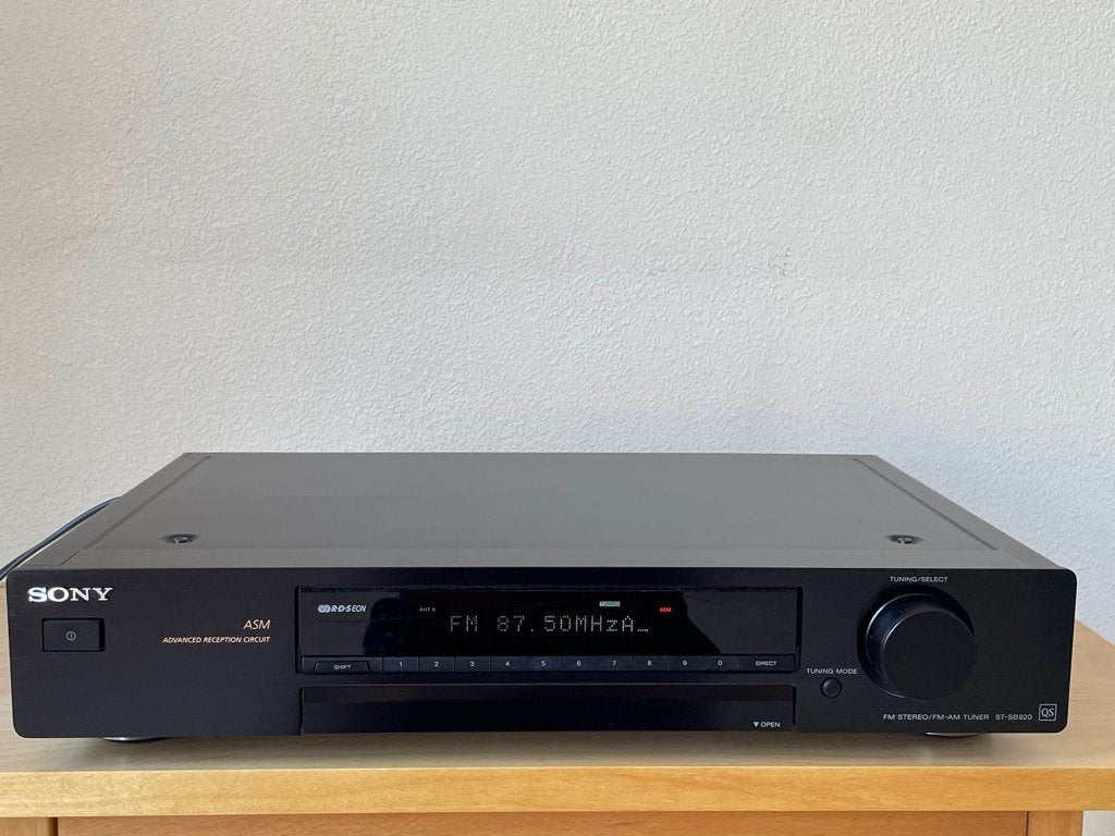 Sony Tuner ST-SB920 QS, Ophalen, Zo goed als nieuw, Analoog