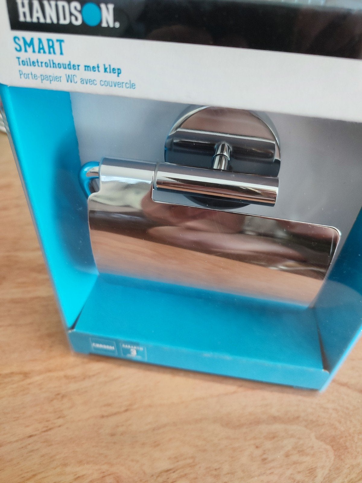 Handson Smart toiletrolhouder met klep Nieuw, Huis en Inrichting, Ophalen, Nieuw, Overige kleuren, Overige merken