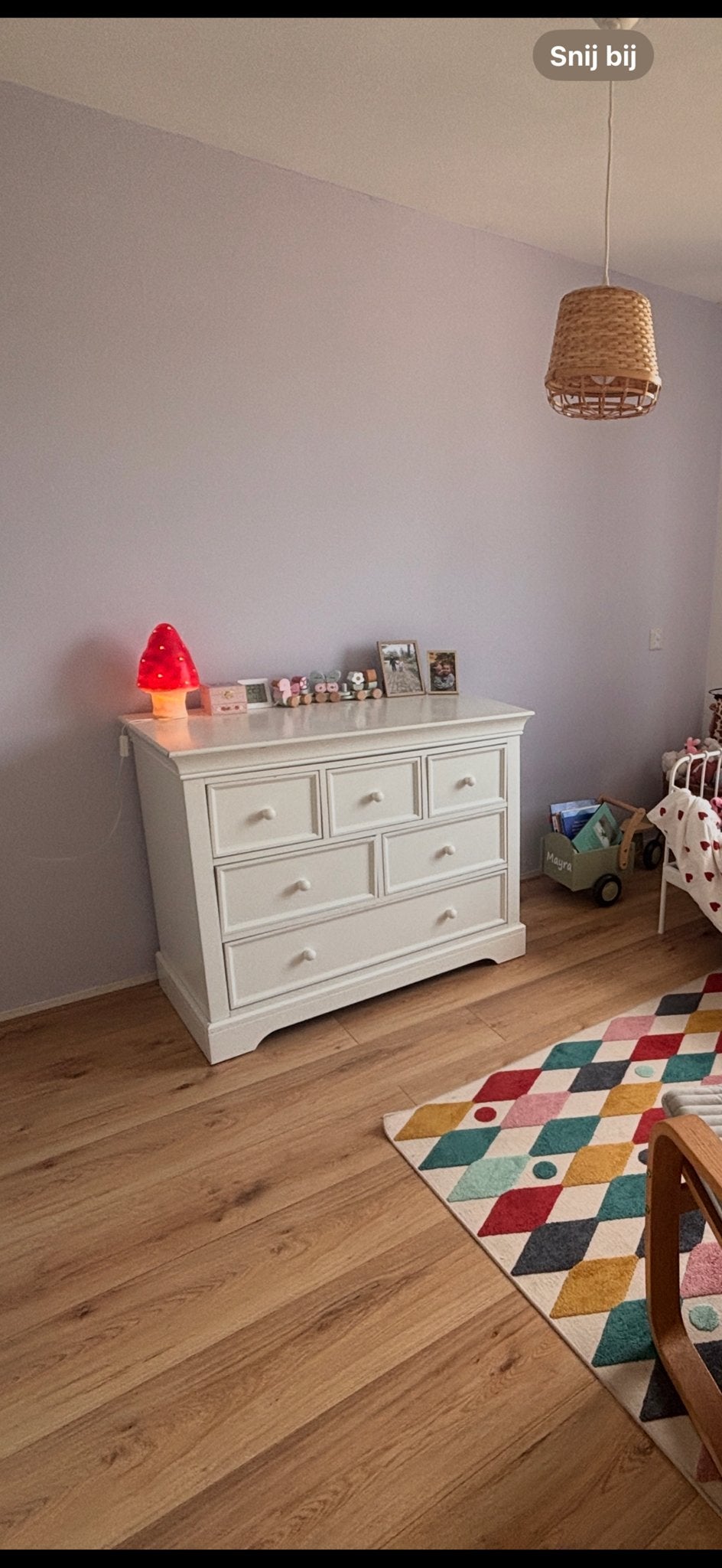 Kidsmill Chateau Commode - Gebruikt met Beschadigingen, Kinderen en Baby's, Ophalen, Gebruikt, 50 tot 70 cm, 100 cm of meer